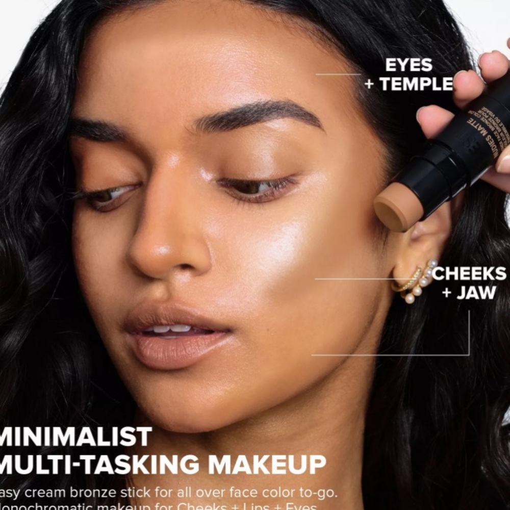 Nudestix NUDIES MATTE All Over Face Bronze Color in Sunkissed - Picture 6 of 11